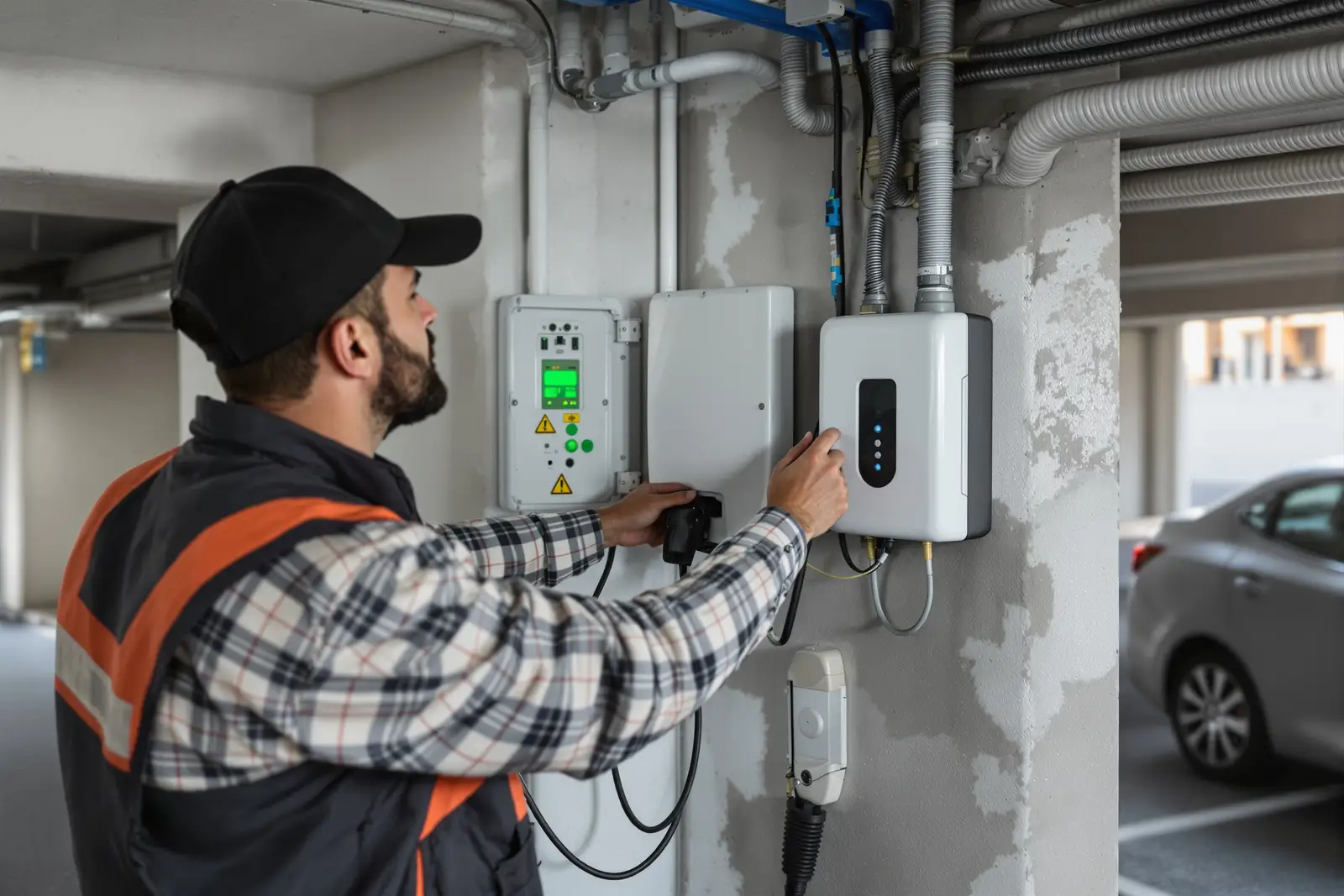 EV charger at home or in your building